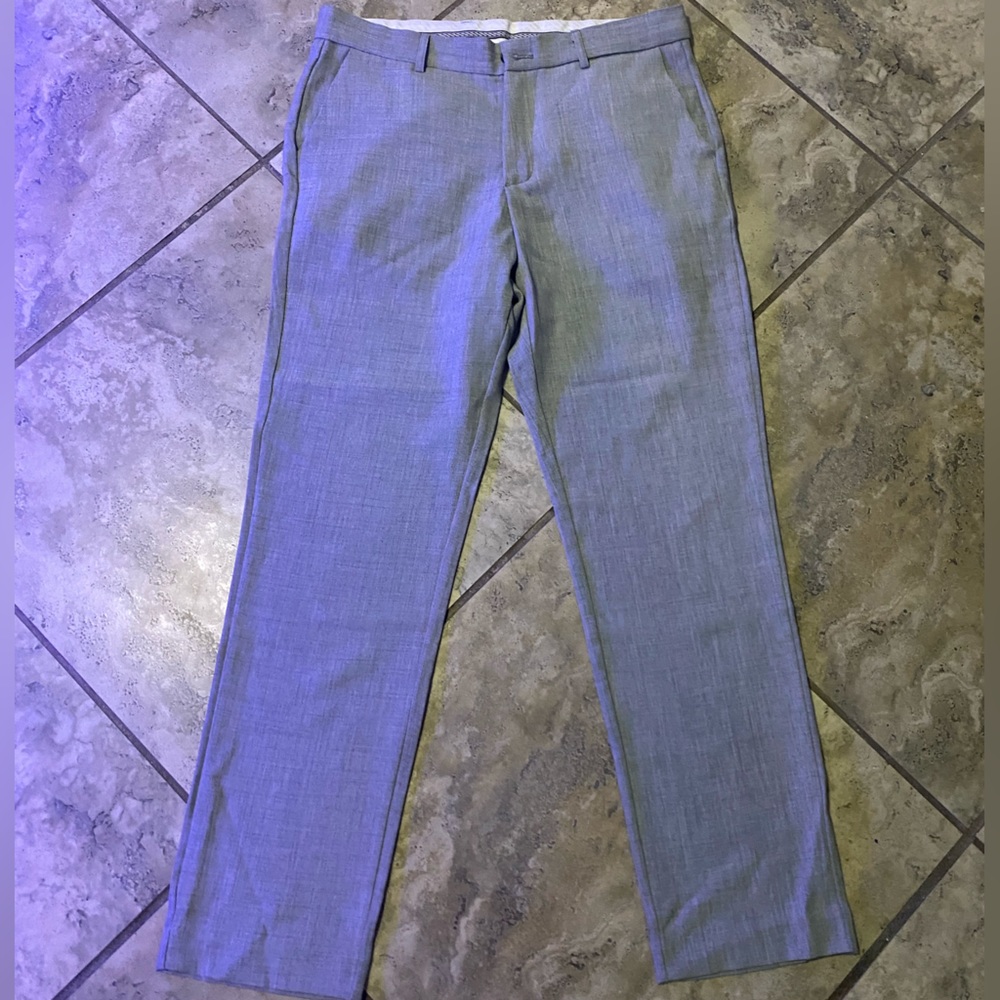 Men's gray dress pants
